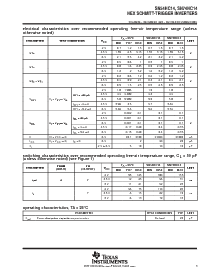 浏览型号SN74HC14DBR的Datasheet PDF文件第3页