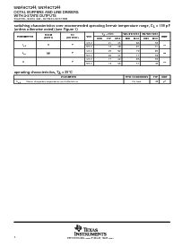 浏览型号SN74HCT244DBLE的Datasheet PDF文件第4页