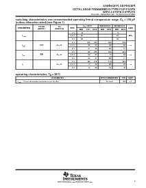 浏览型号SN74HC574DWR的Datasheet PDF文件第5页