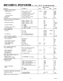浏览型号AD8114-EB的Datasheet PDF文件第2页
