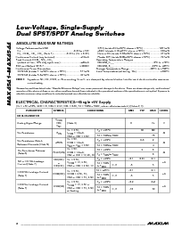 浏览型号MAX4544EPA的Datasheet PDF文件第2页