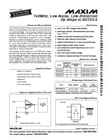 浏览型号MAX4104ESA的Datasheet PDF文件第1页