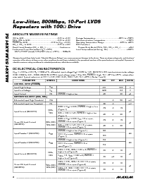浏览型号MAX9154EUI的Datasheet PDF文件第2页
