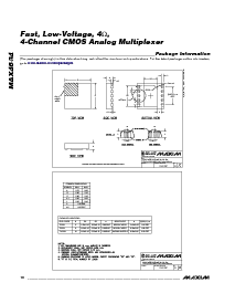 浏览型号MAX4634EUB的Datasheet PDF文件第10页