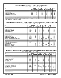 浏览型号ACT-SF128K16N-26F18M的Datasheet PDF文件第5页