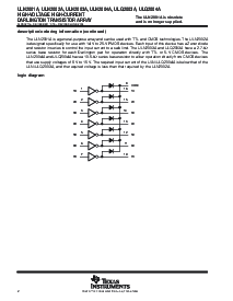 浏览型号ULN2004ANSR的Datasheet PDF文件第2页