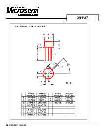 浏览型号2N4427的Datasheet PDF文件第6页