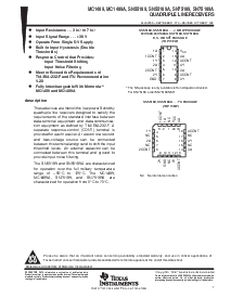 浏览型号SN55189J的Datasheet PDF文件第1页