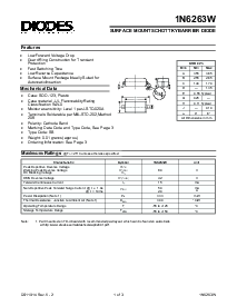 浏览型号1N6263W的Datasheet PDF文件第1页