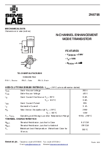 浏览型号2N6798的Datasheet PDF文件第1页