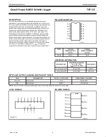 浏览型号N74F132D的Datasheet PDF文件第2页