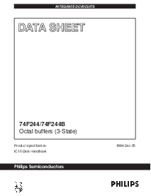 浏览型号N74F244D的Datasheet PDF文件第1页