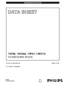 浏览型号N74F07D的Datasheet PDF文件第1页
