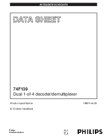 浏览型号N74F139D的Datasheet PDF文件第1页