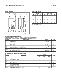浏览型号N74F139D的Datasheet PDF文件第3页
