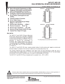 浏览型号SN751178NS的Datasheet PDF文件第1页