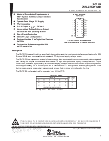 浏览型号SN75123N的Datasheet PDF文件第1页