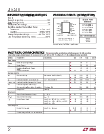 浏览型号LT1424CN8-5的Datasheet PDF文件第2页