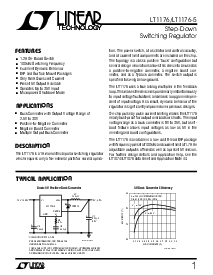 浏览型号LT1176CN8-5的Datasheet PDF文件第1页