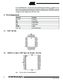 浏览型号AT49F002N-90PI的Datasheet PDF文件第2页