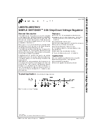 浏览型号LM2574N-ADJ的Datasheet PDF文件第1页