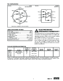 浏览型号INA117BM的Datasheet PDF文件第3页