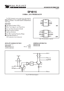 浏览型号SP4916NADP的Datasheet PDF文件第2页