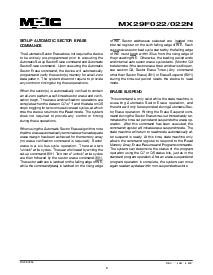 浏览型号MX29F022NBTC-12的Datasheet PDF文件第8页