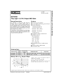 浏览型号NC7SV08P5X的Datasheet PDF文件第1页