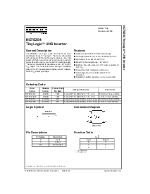 浏览型号NC7SZ04M5的Datasheet PDF文件第1页