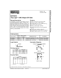 浏览型号NC7SZ32P5X的Datasheet PDF文件第1页