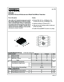 浏览型号NDS8958的Datasheet PDF文件第1页