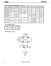 浏览型号NE38018-T1的Datasheet PDF文件第2页