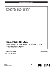 浏览型号NE5532D8的Datasheet PDF文件第1页