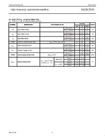 浏览型号NE5539F的Datasheet PDF文件第5页