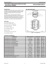 浏览型号NE5532N的Datasheet PDF文件第2页