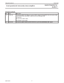 浏览型号NE5517N的Datasheet PDF文件第17页