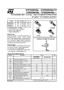 浏览型号STP55NF06LFP的Datasheet PDF文件第1页