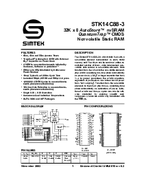 浏览型号STK14C88-3NF45的Datasheet PDF文件第1页