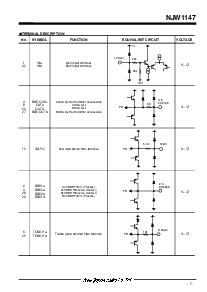 浏览型号NJW1147M的Datasheet PDF文件第7页