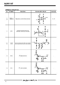 浏览型号NJW1147M的Datasheet PDF文件第8页