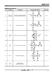 浏览型号NJW1147M的Datasheet PDF文件第9页