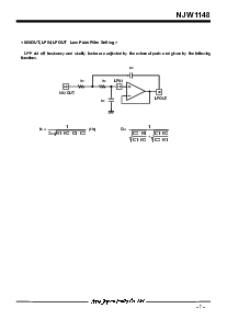 浏览型号NJW1148的Datasheet PDF文件第7页