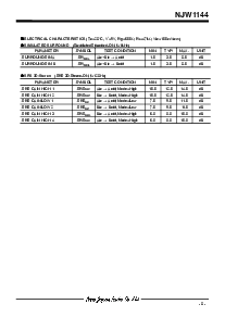 浏览型号NJW1144的Datasheet PDF文件第5页