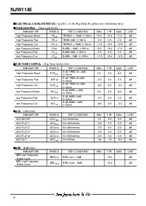 浏览型号NJW1145的Datasheet PDF文件第4页