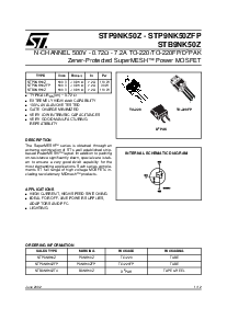 浏览型号STP9NK50Z的Datasheet PDF文件第1页