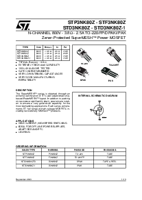 浏览型号STP3NK80Z的Datasheet PDF文件第1页