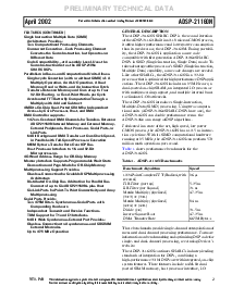 浏览型号ADSP-21160NKB-95的Datasheet PDF文件第2页