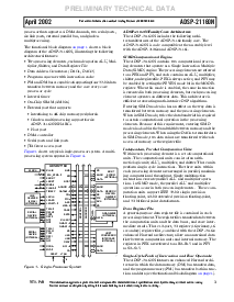 浏览型号ADSP-21160NKB-95的Datasheet PDF文件第3页
