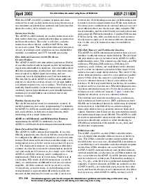 浏览型号ADSP-21160NKB-95的Datasheet PDF文件第4页